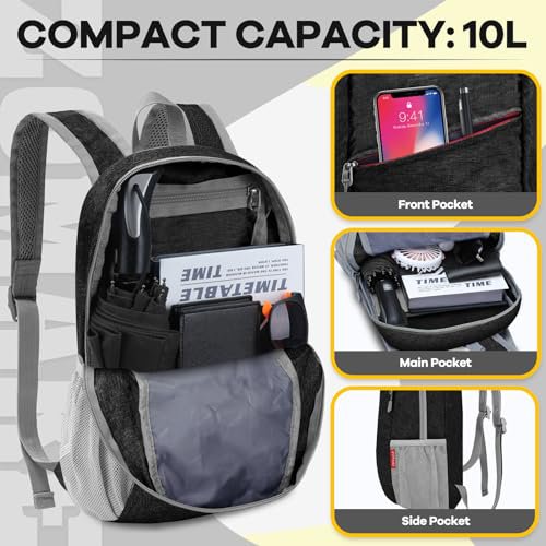 ZOMAKE 10L Backpack (Black) (image 2)