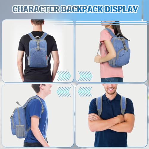 ZOMAKE 10L Lightweight Hiking Daypack (Dark Blue) (image 4)