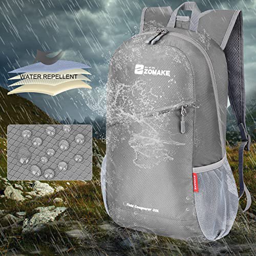 ZOMAKE 20L Lightweight Packable Backpack - Water-Resistant Day Bag (image 3)
