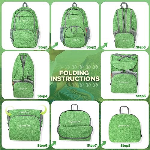 ZOMAKE 20L Lightweight Packable Hiking Backpack (image 3)