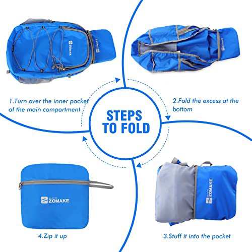 ZOMAKE 28L Packable Backpack (Water Resistant) (image 5)