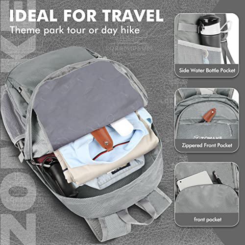 ZOMAKE 30L Packable Backpack (Sliver Grey) (image 5)