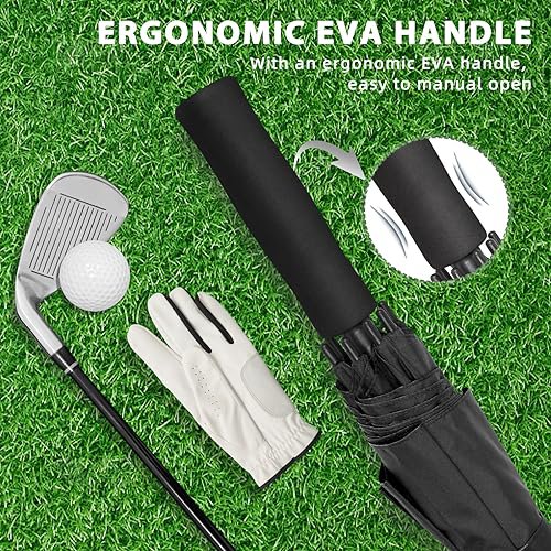 ZOMAKE 80 Inch Golf Umbrella - Windproof Double Canopy (image 4)