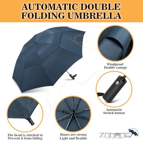 ZOMAKE Compact Golf Umbrella 42/54/62 Inch (image 2)
