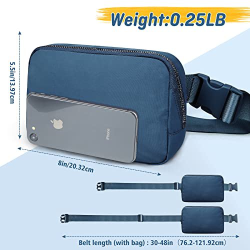 ZOMAKE Crossbody Fanny Pack (Blue)