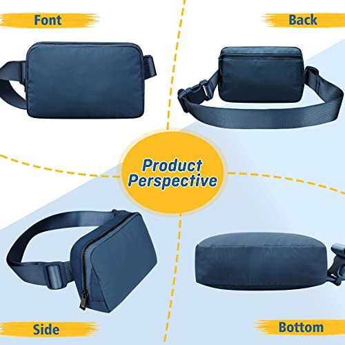 ZOMAKE Crossbody Fanny Pack (Blue) (image 4)