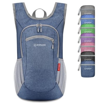 ZOMAKE Lightweight Packable Backpack - Water-Resistant