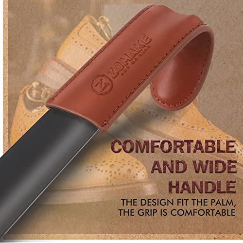 ZOMAKE Long Metal Shoe Horn (16.5") - Travel Shoe Spoon (image 3)