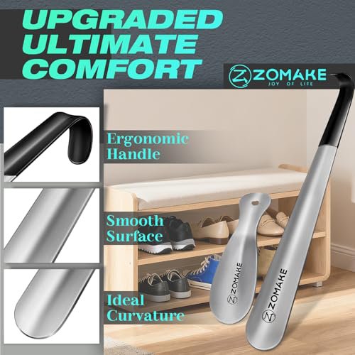 ZOMAKE Metal Shoe Horn Set (Matte) (image 5)