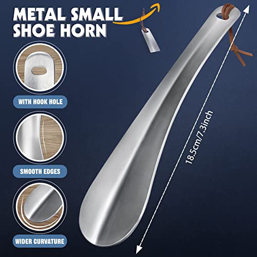 ZOMAKE Metal Shoe Horn - Travel Size Shoe Spoon (image 4)