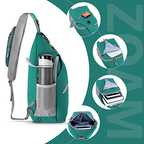 ZOMAKE Sling Bag (Army Green) (image 3)