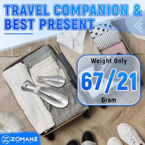 ZOMAKE Stainless Steel Travel Shoe Horn (image 3)