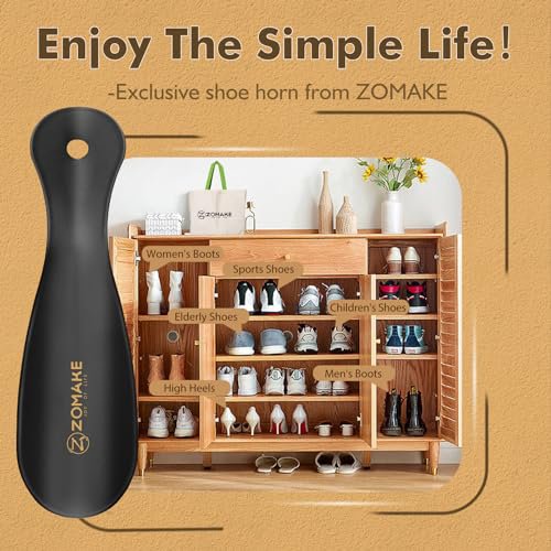 ZOMAKE Steel Shoe Horn Set - 3Pcs, 7.5 Inches (image 5)