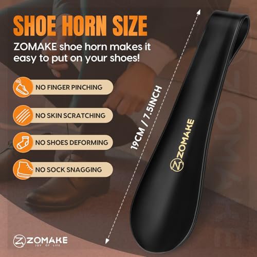 ZOMAKE Travel Shoe Horn (1 Pcs 7.5'')
