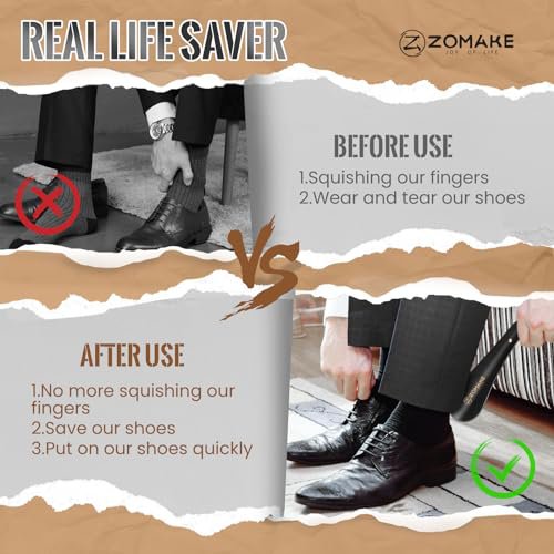 ZOMAKE Travel Shoe Horn 5.9'' (image 3)