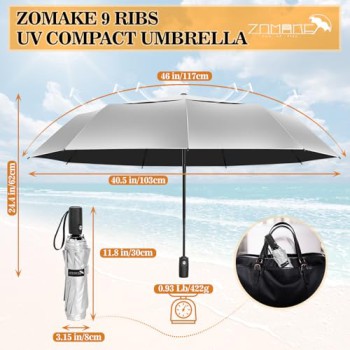 ZOMAKE UV Compact Umbrella UPF 50+